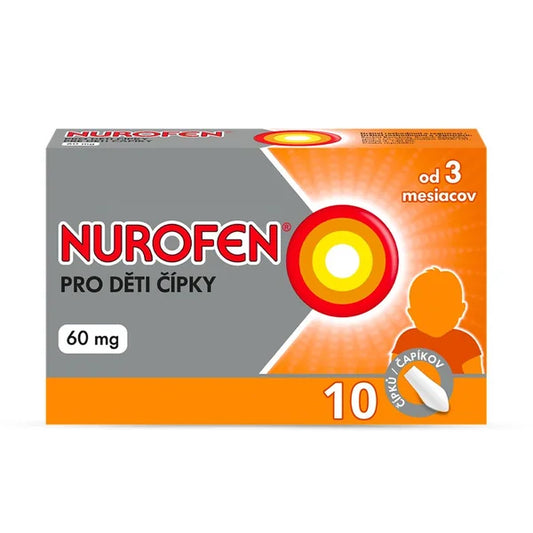 Nurofen for children 60 mg 10 suppositories