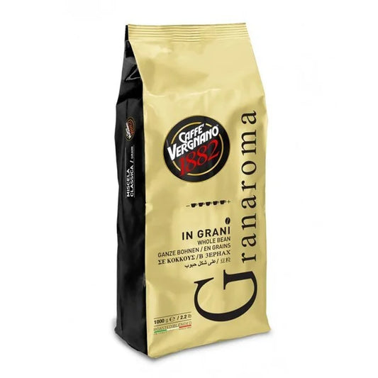 Vergnano Granaroma 60% Arabica 40% Robusta coffee beans 1000 g