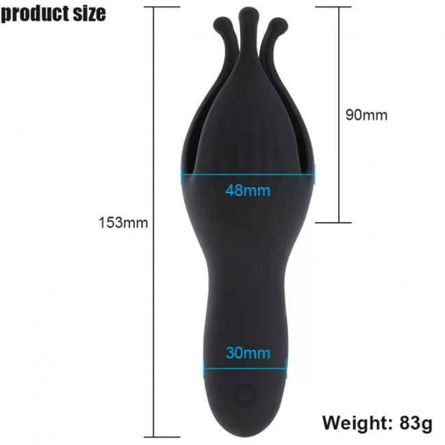 Toro Krone Tip Cup Masturbator for Men Silicone