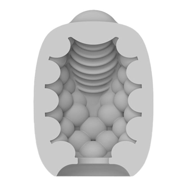 VibEggs Blow Misty Vibrating Masturbation Sleeve White