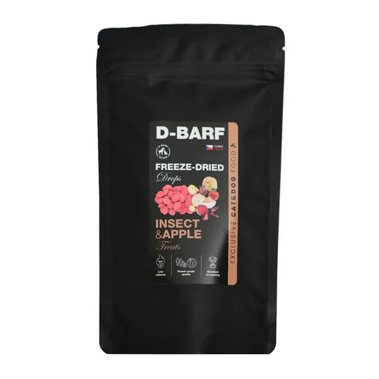 D-Barf Lyo Drops insect & apple treat for dogs 3 x 20 g