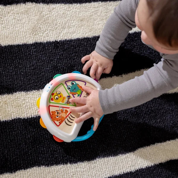 Baby Einstein Musical Tambourine Toy Tap & Shake™ Magic Touch™ HAPE 6m+