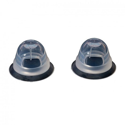 665 Super Silicone Nipple Suckers Large Clear