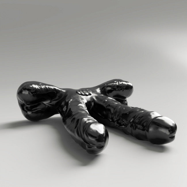 All Black Steroid Teamwork Dildo