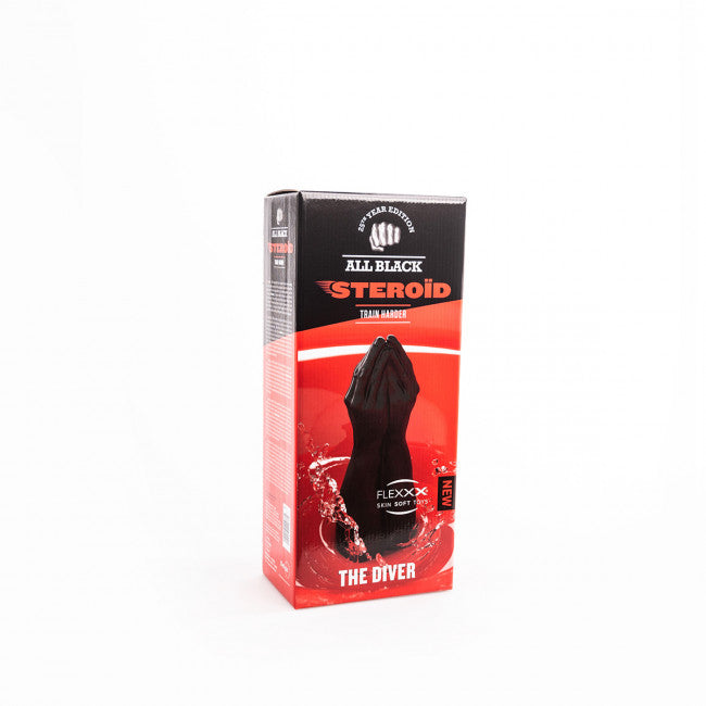 All Black Steroid The Diver Dildo