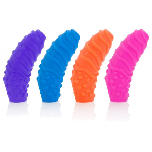 CalExotics Silicone Finger Swirls 4 pack