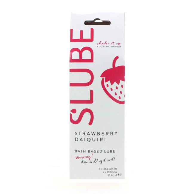Slube Strawberry Daiquiri Bath Based Lube Warming 2x125g
