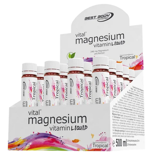 Best Body Magnesium vitamin ampoules 20 x 25ml - tropical
