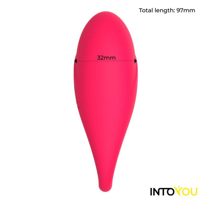 InToYou App Series Bulby Vibrating Egg with App Red