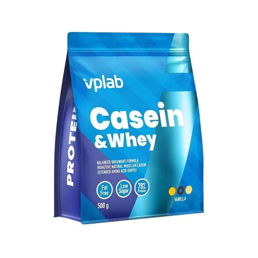 VPLAB Casein & Whey vanilla 500 g