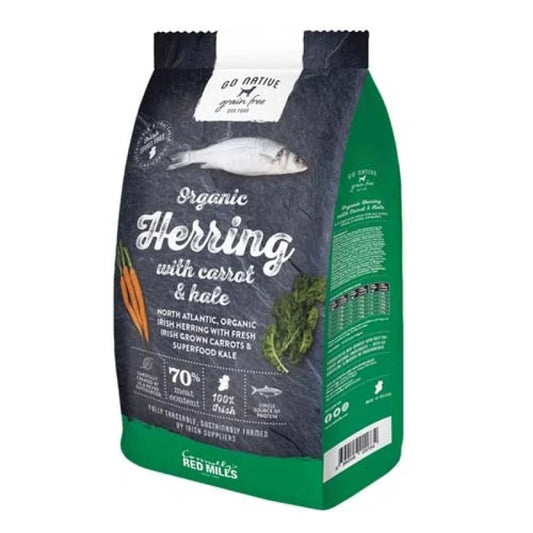 Go Native Herring with Carrot and Kale 4kg ultra-premium dog food