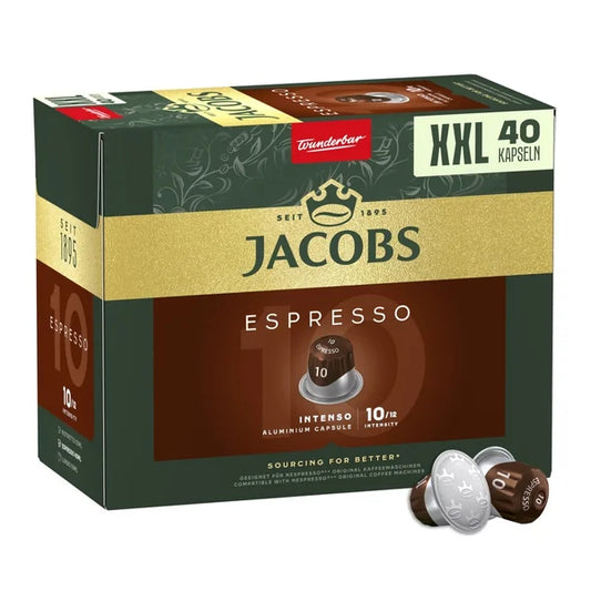 Jacobs Espresso Intenso 10 XXL capsules 40 pcs
