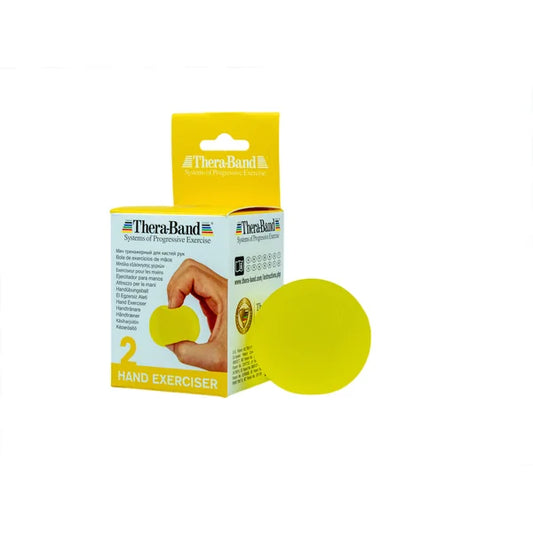 Thera-Band Hand Exerciser - hand strengthener gel ball, yellow - weak