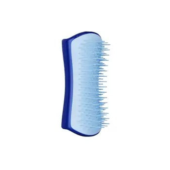 Pet teezer De-shedding Small Blue dog grooming brush 1 pc