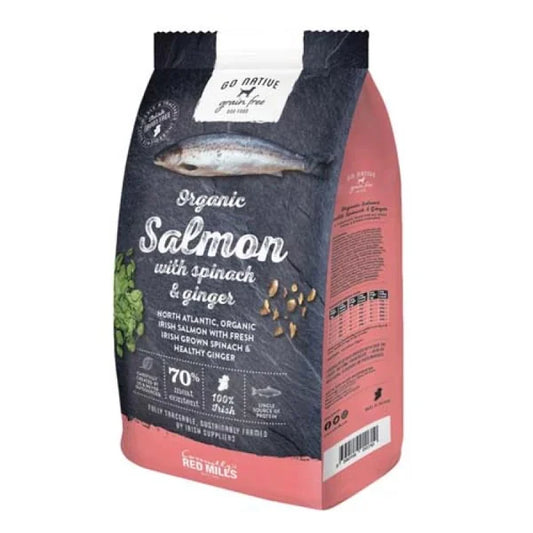 Go Native Salmon with Spinach and Ginger 4kg ultra-premium dog food
