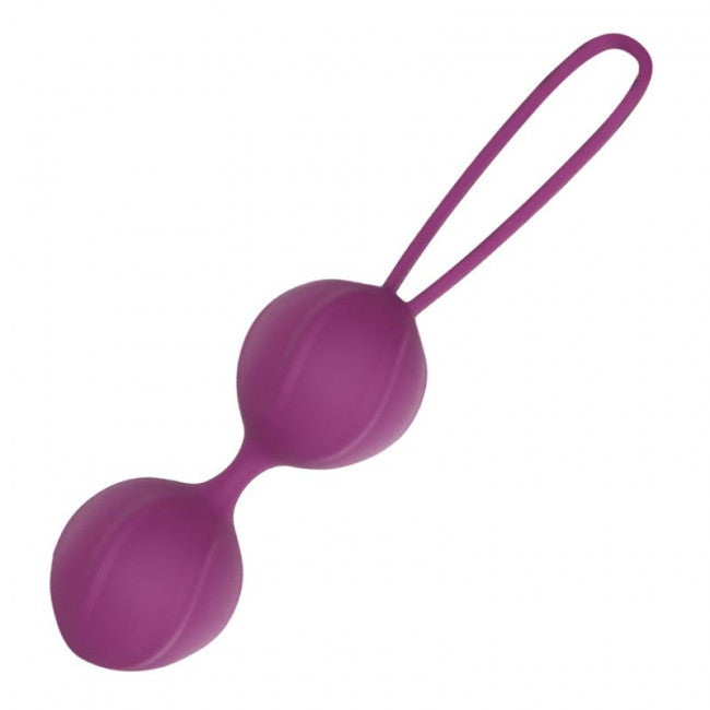 Engily Ross Garbo Double Kegel Ball Silicone Purple