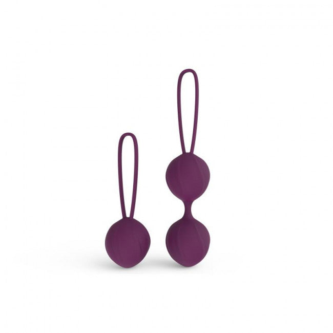 Engily Ross Kelly Kegel Balls Silicone Set Purple