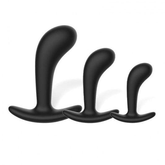 LateToBed P-Spot Trainer Kit Prostatic Massagers Black