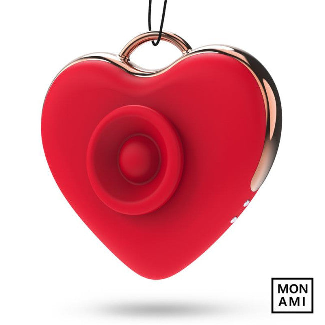 Mon Ami Sweetheart Tapping Vibrating Stimulator Red