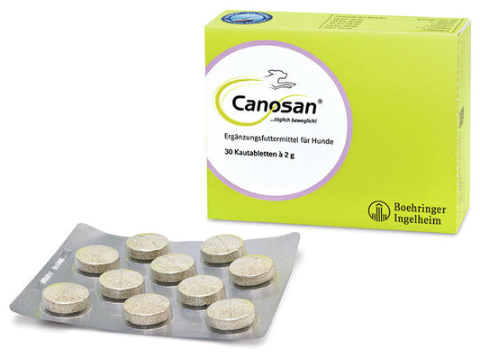 Canosan 30 chewable tablets for dogs