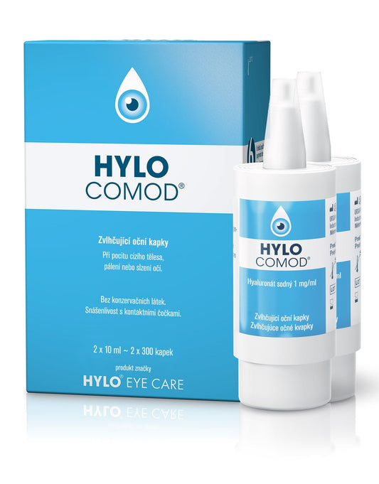 HYLO COMOD eye drops 2x10 ml