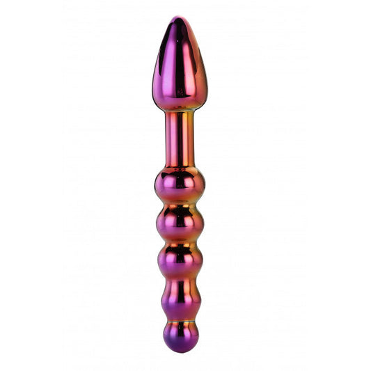Dream Toys Glamor Glass Ridged Anal Dildo