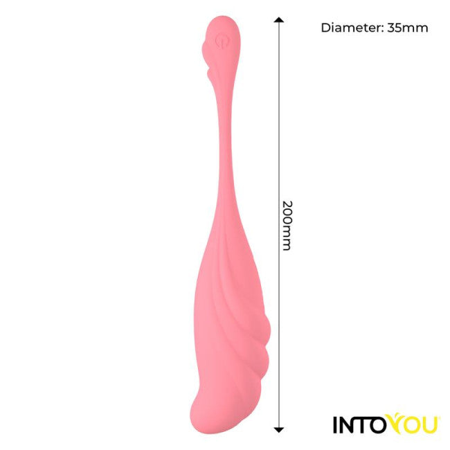 InToYou App Series Vibrating & Swinging Egg with App Pink