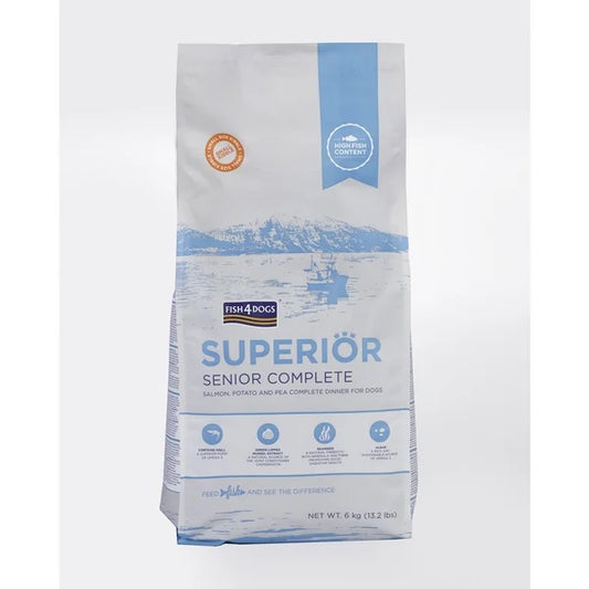Fish4Dogs Small granules for older dogs Superior salmon with potatoes 6 kg