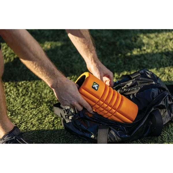 TriggerPoint GRID TRAVEL Foam Roller, travel massage roller, orange