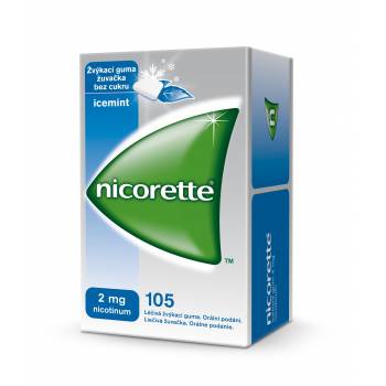 Nicorette Icemint Gum 2 mg chewing gum 105