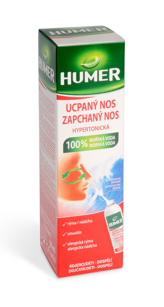 HUMER Stuffy nose 100% seawater hypertonic 50ml