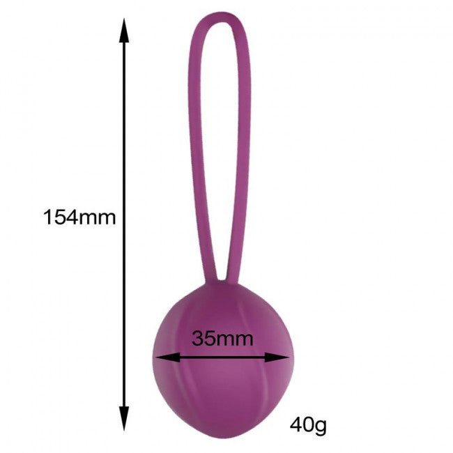 Engily Ross Leigh Kegel Ball Silicone Purple