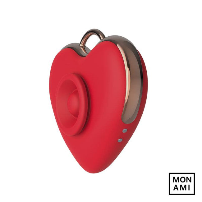 Mon Ami Sweetheart Tapping Vibrating Stimulator Red