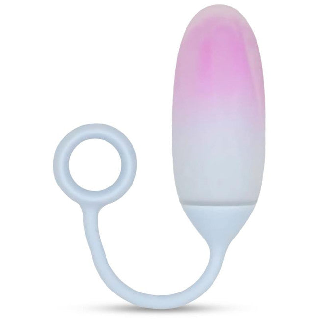 InToYou App Series Vibrating Egg with App Double Layer Silicone Purple-Blue