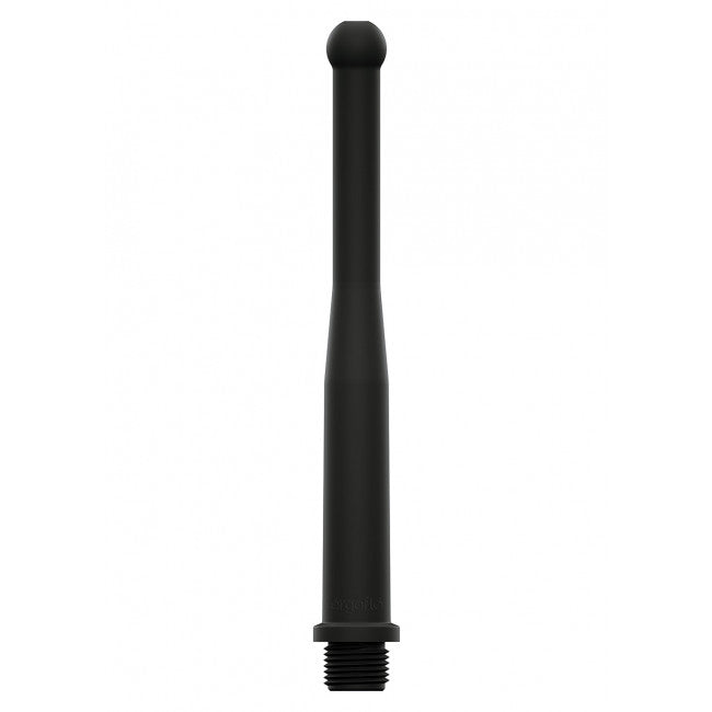 Perfect Fit Ergoflo Silicone Flex Tip 8 Inch - Anal Douche 20cm Black