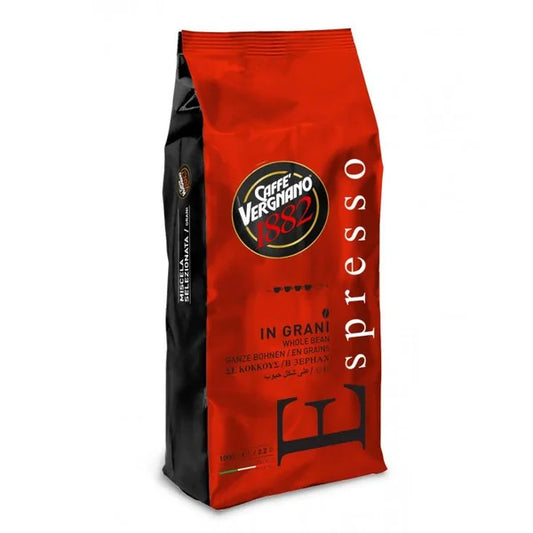 Vergnano Espresso 80% Arabica 20% Robusta coffee beans 1000 g