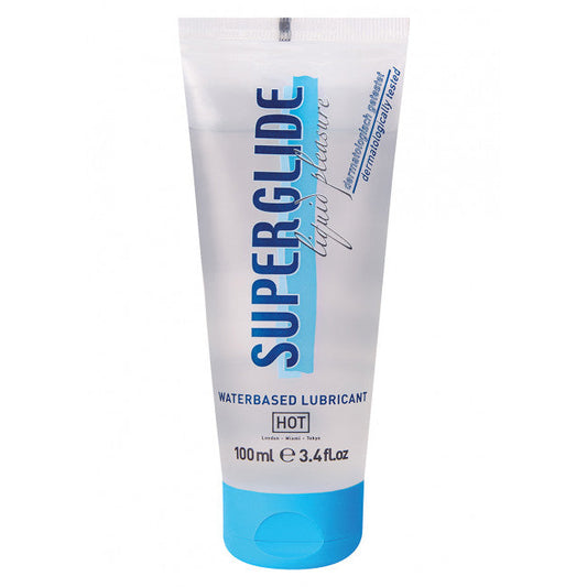 HOT Superglide Liquid Pleasure Waterbased Lubricant 100ml