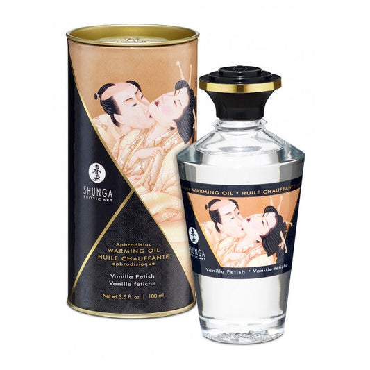 Shunga Aphrodisiac Warming Oil Vanilla Fetish 100ml