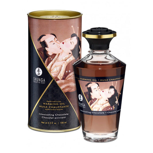 Shunga Aphrodisiac Warming Oil Intoxicating Chocolate 100ml