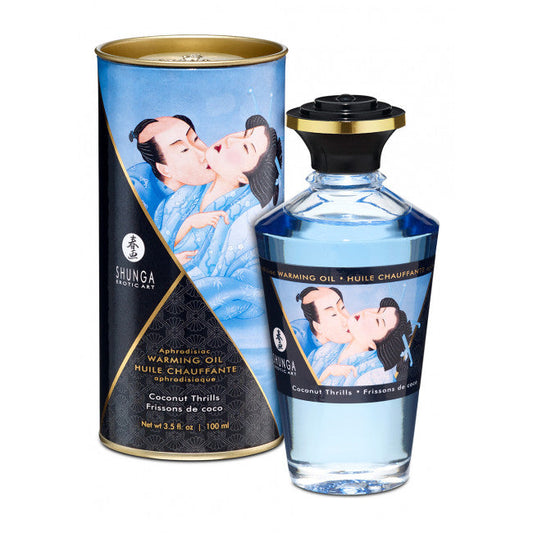 Shunga Aphrodisiac Warming Oil Coconut Thrills 100ml