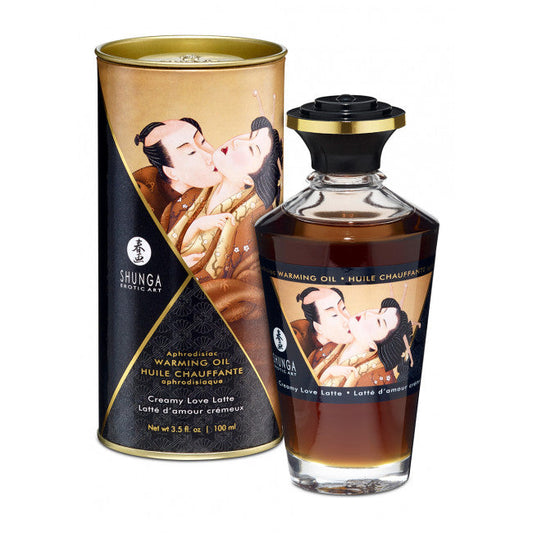 Shunga Aphrodisiac Warming Oil Creamy Love Latte 100ml