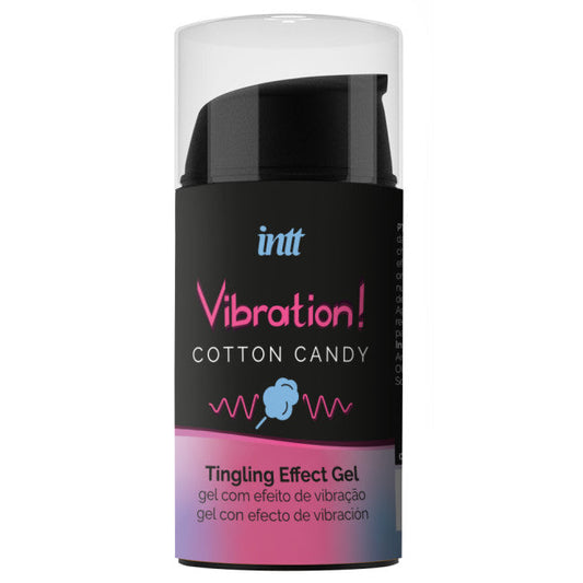 intt Vibration! Cotton Candy Tingling Effect Gel 15ml