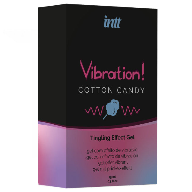 intt Vibration! Cotton Candy Tingling Effect Gel 15ml