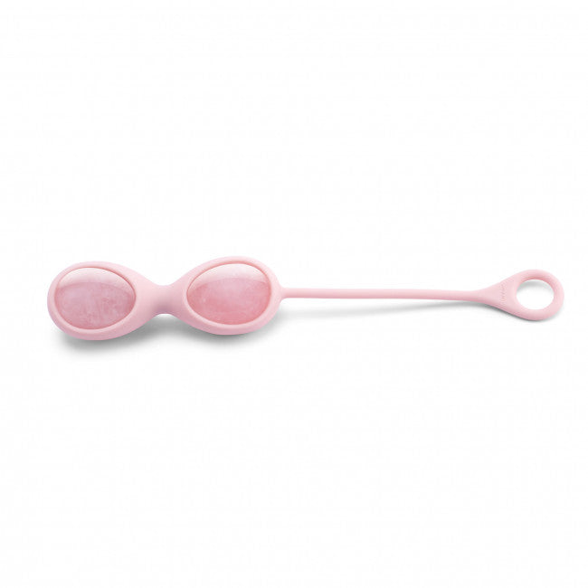 Le Wand Crystal Yoni Eggs Pink