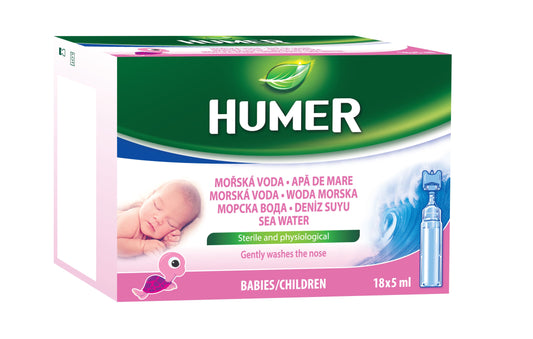 HUMER Sea water for kids 18 ampoules x 5ml