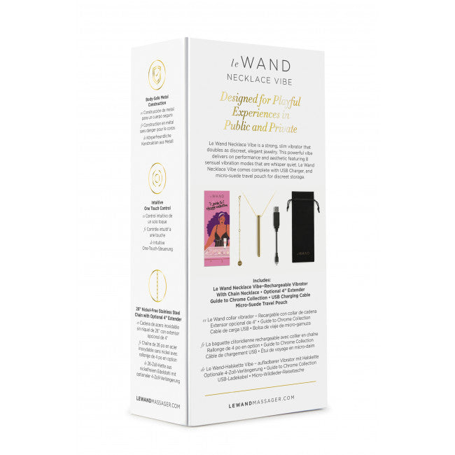 Le Wand Vibrating Necklace Gold