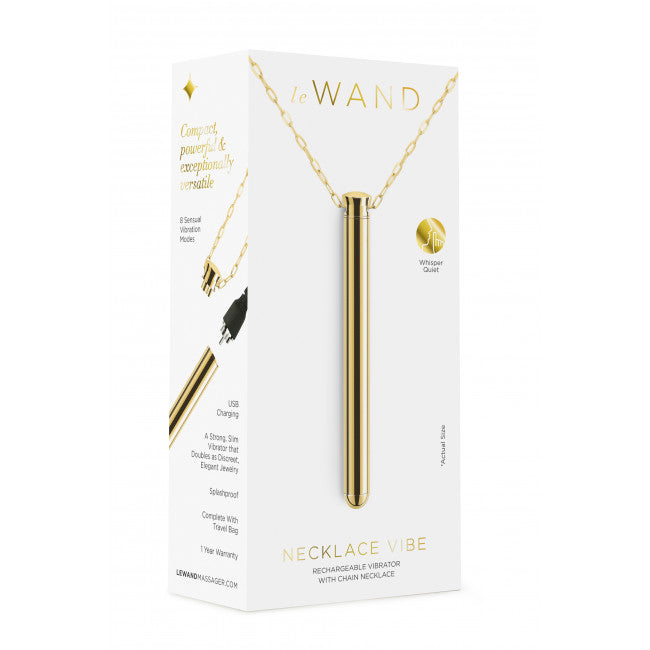 Le Wand Vibrating Necklace Gold
