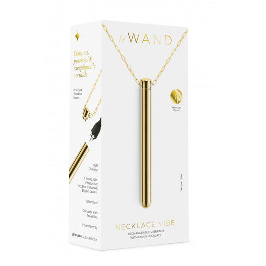 Le Wand Vibrating Necklace Gold