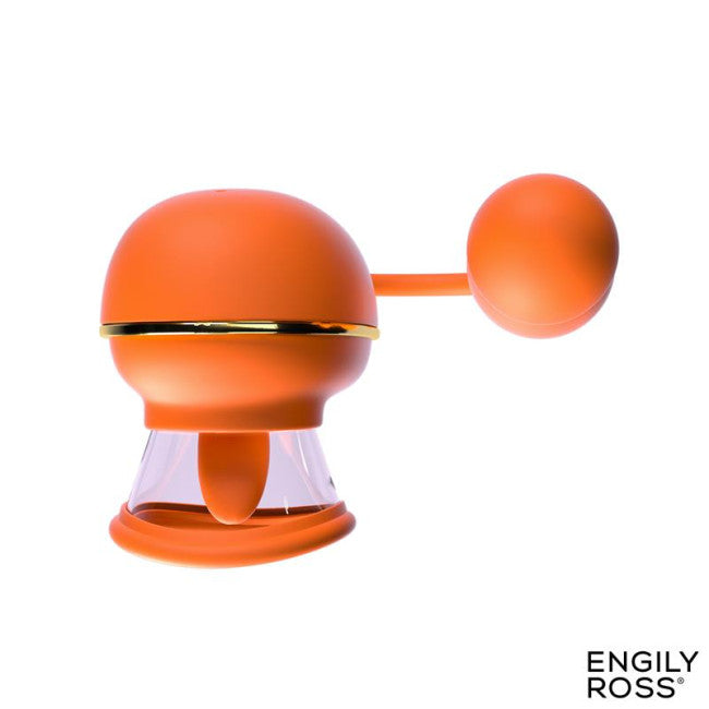Engily Ross Lizer Pro Vacuum Pump Licking Tongue Stimulator & Thrusting Egg