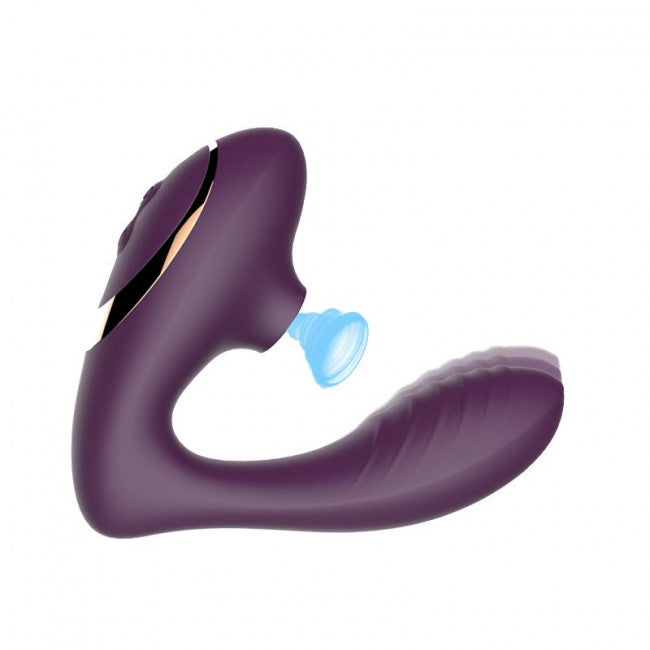 InToYou Rush Nova Vibrator and Clitoral Stimulator Purple